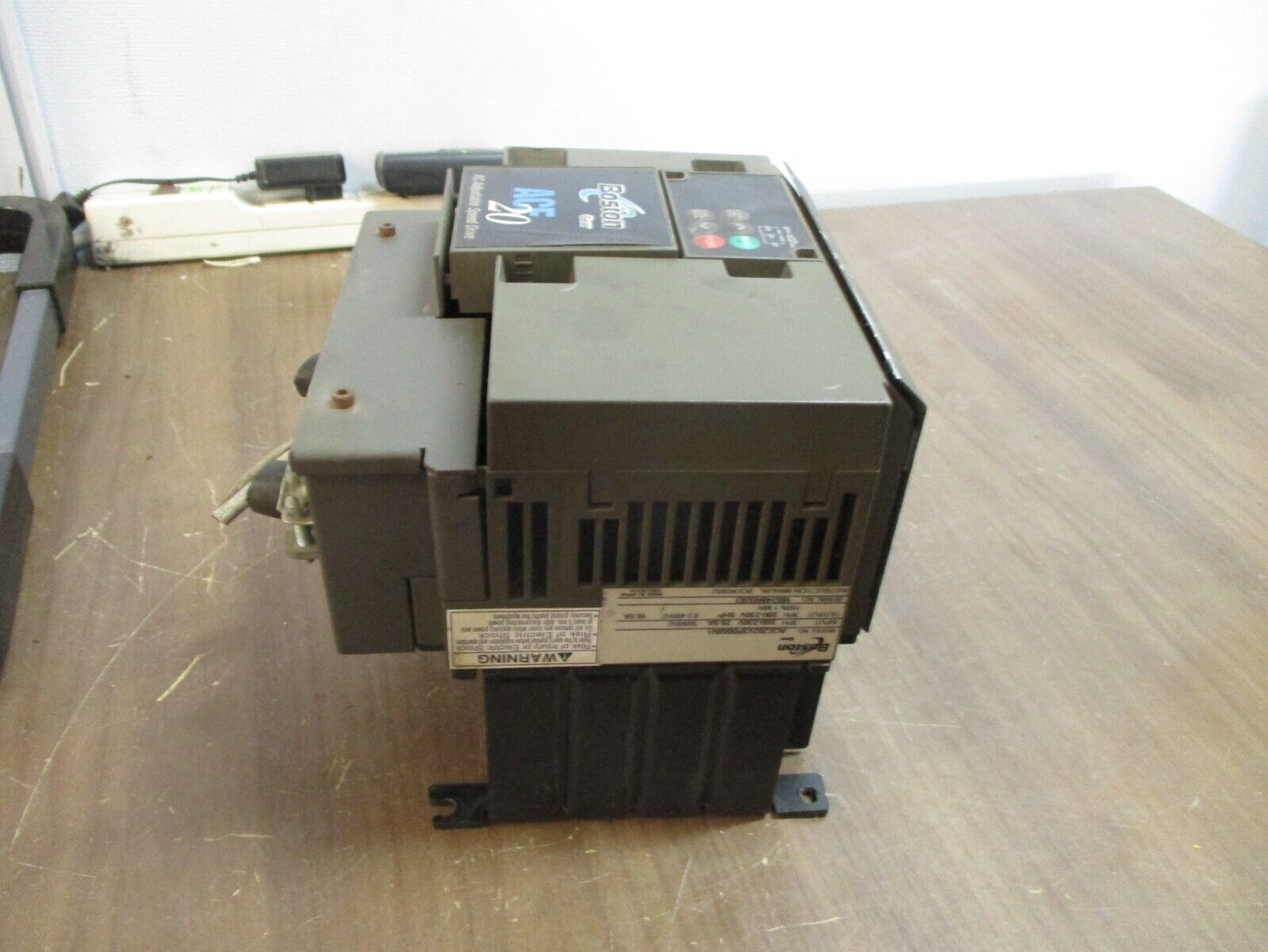 Boston Gear ACE 20 AC Drive ACE202V3P0050N1 5HP 3Ph w/ Keypad Used