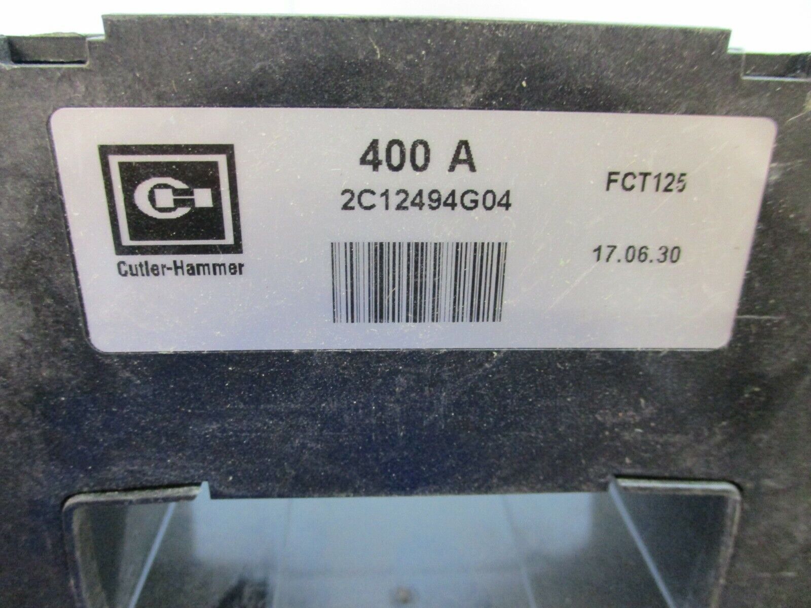 Cutler-Hammer, Current Sensor, Part #: 2C12494G04 400A Used