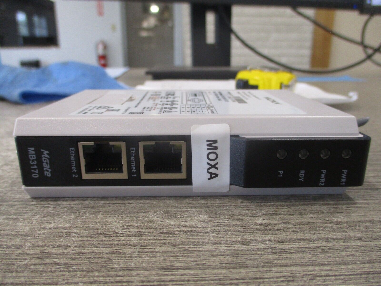 Moxa MGate Module MB3170 Rev. 2.4.1 12-48VDC 435mA Used