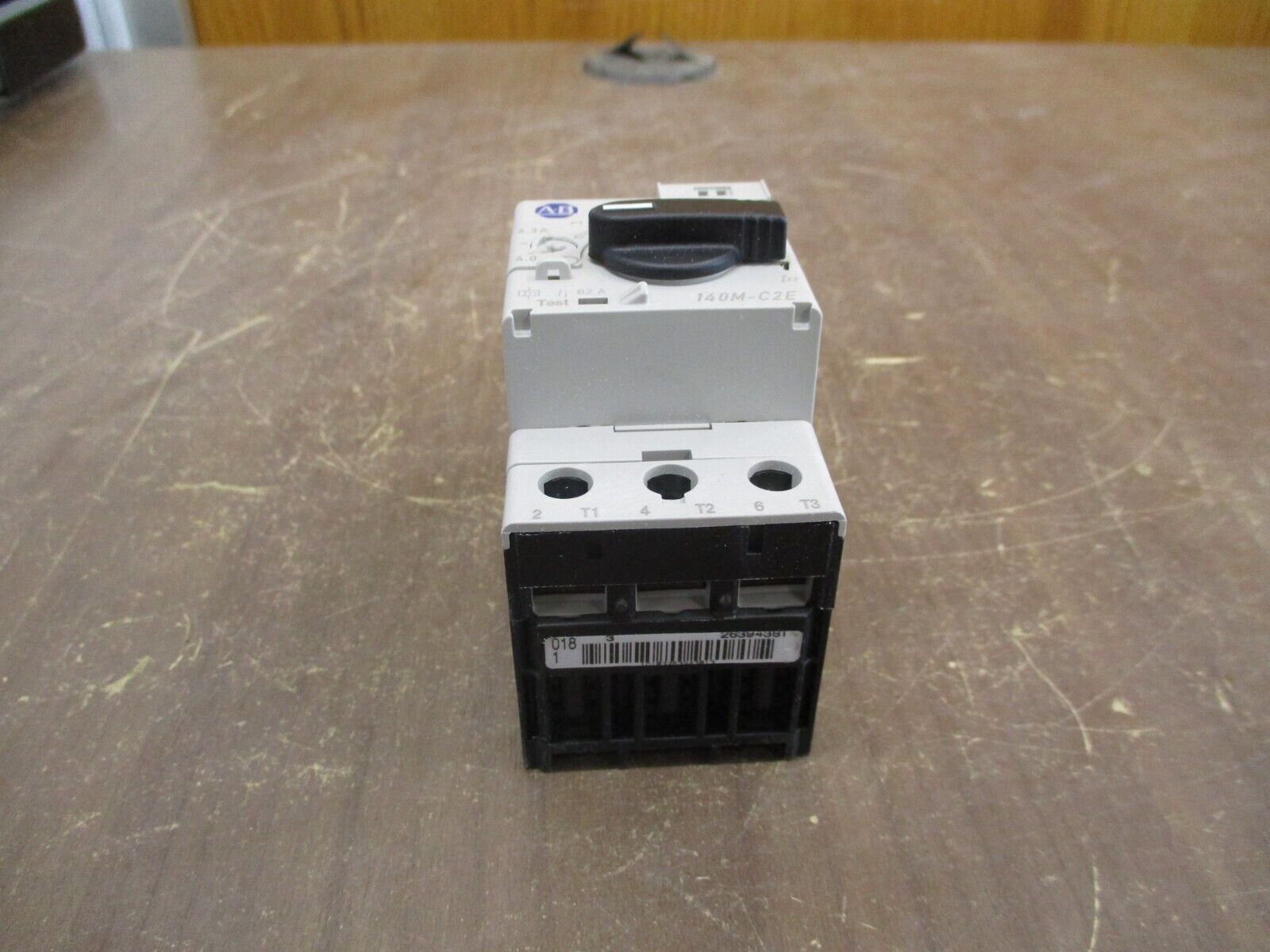 Allen-Bradley Manual Motor Protector 140M-C2E-B63 Ser. C Trip: 4.0-6.3A