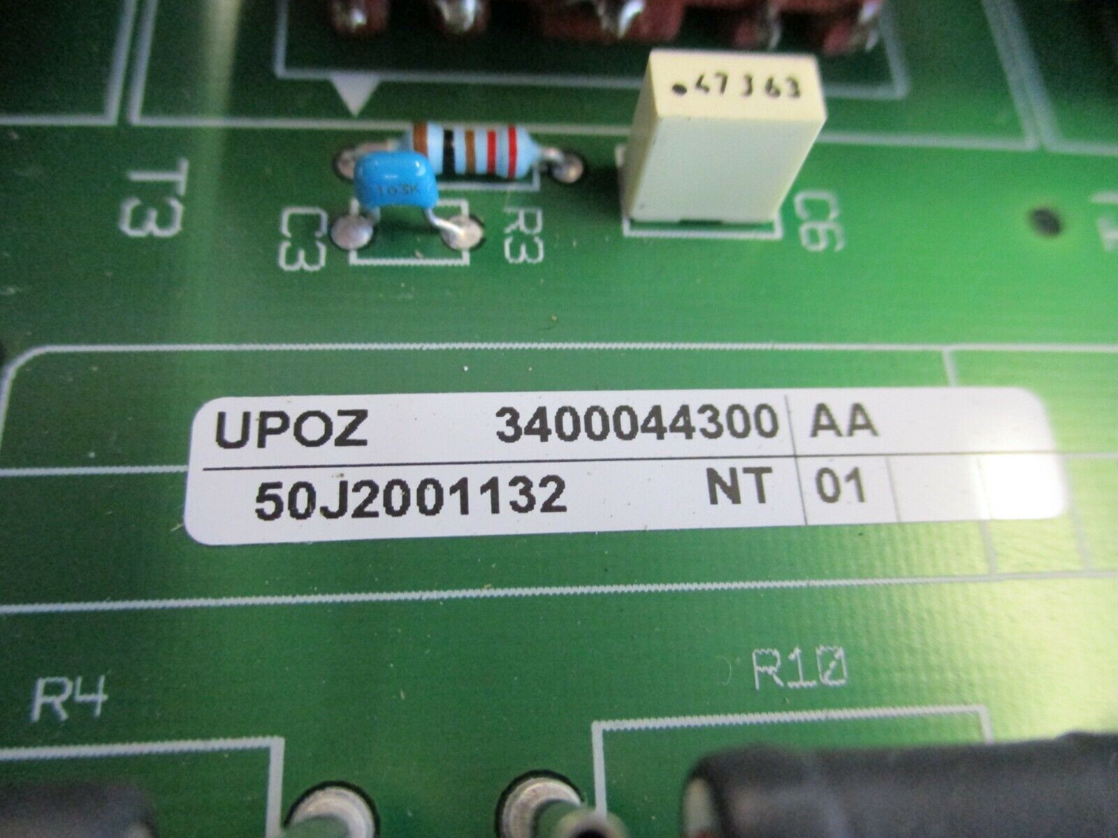 MGE UPOZ Board 34000442XD-2A Used