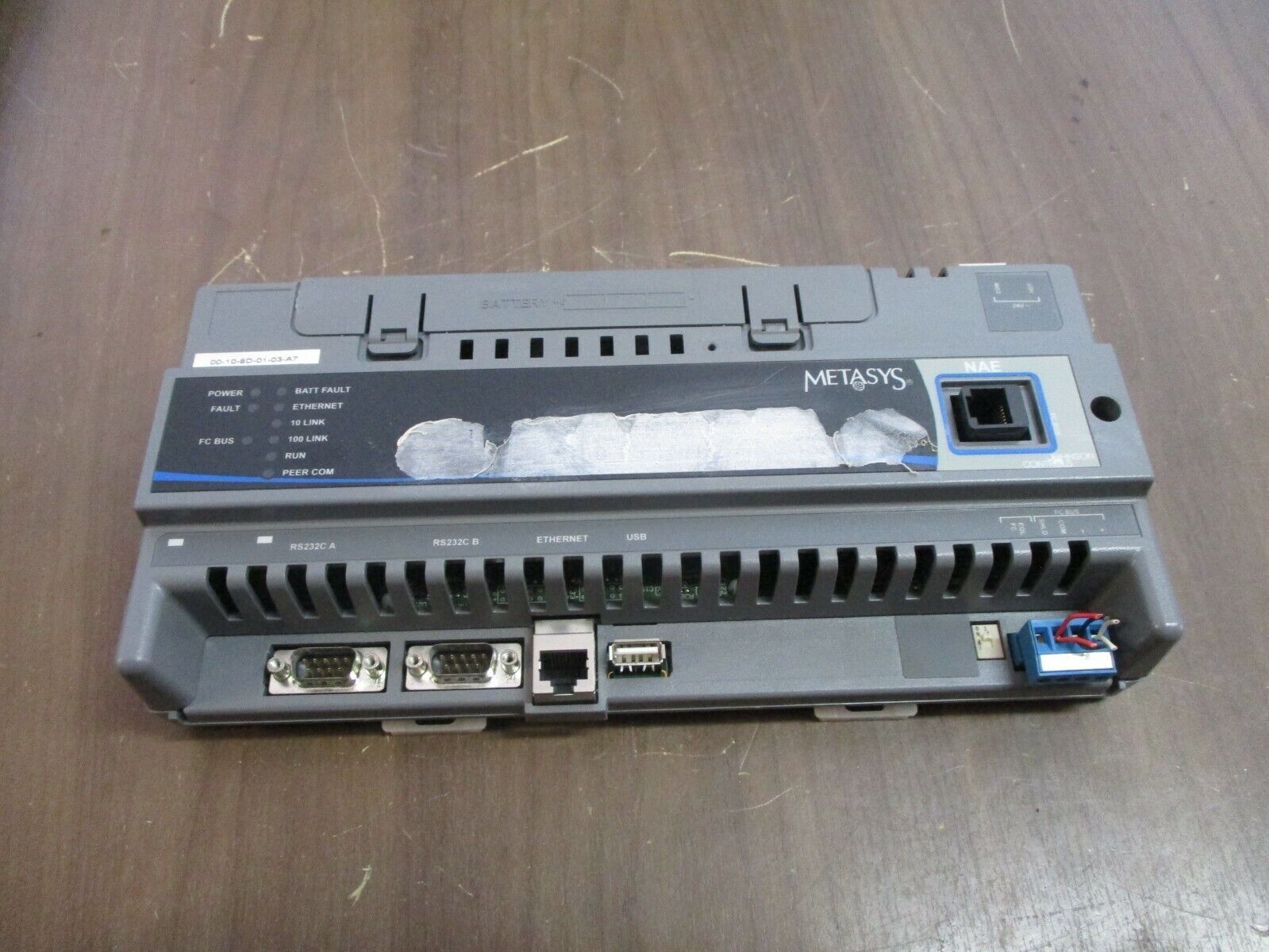 Johnson Controls Metasys Controller MS-NAE3510-2 Rev. A Used