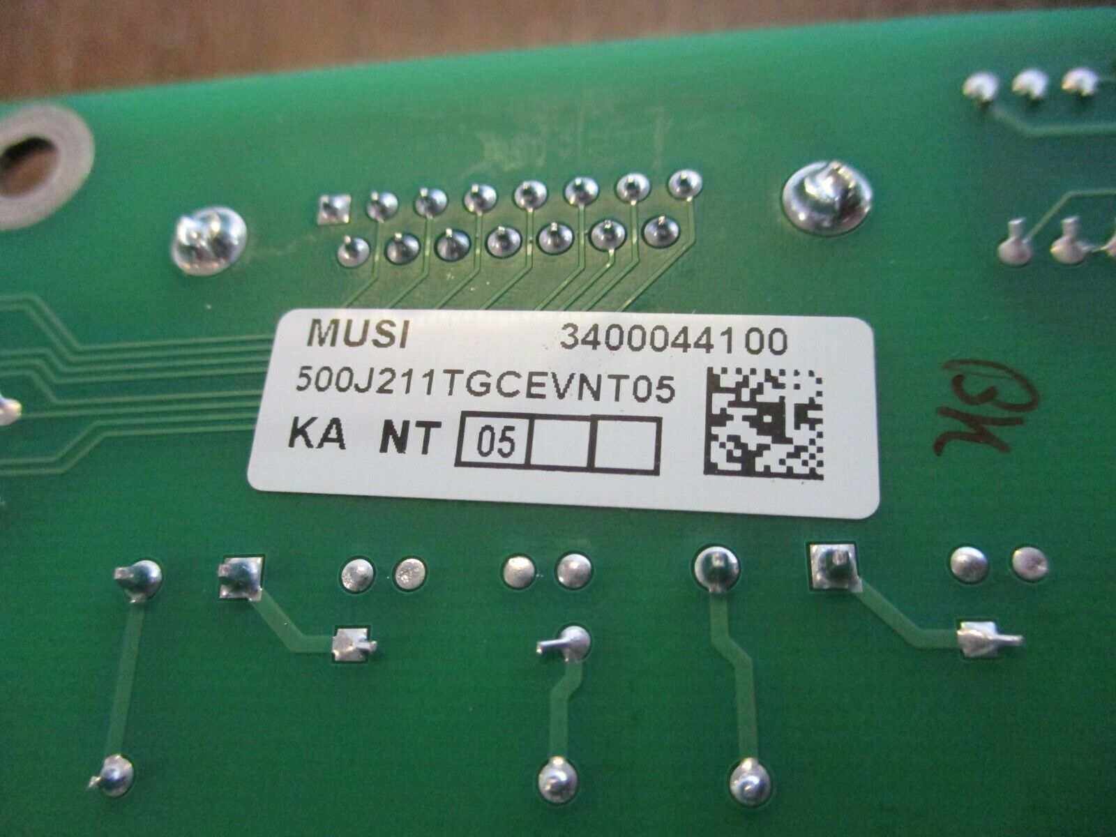 MGE MISI/MUSI Board 51028063XD-1KA Used
