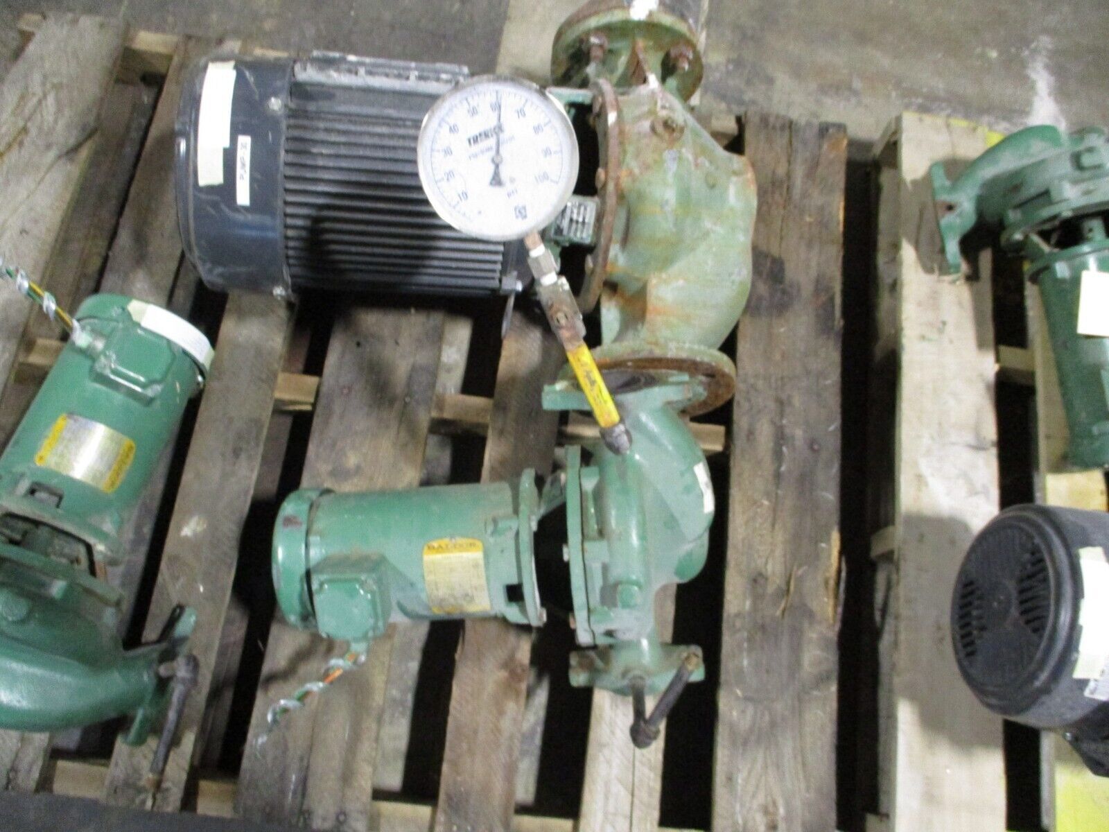 Taco Pump 1935C1N1 5.4 3/00 1725RPM 1HP 208-230/460V 3Ph Used