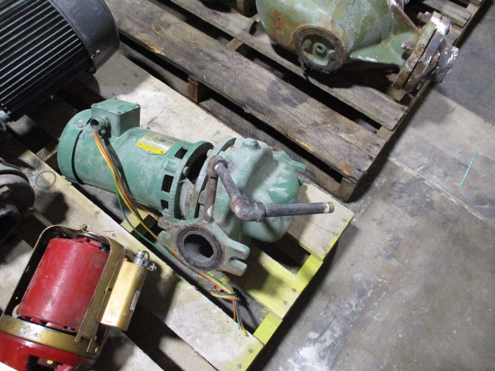 Taco Pump 1935C1N1 5.4 3/00 1725RPM 1HP 208-230/460V 3Ph Used