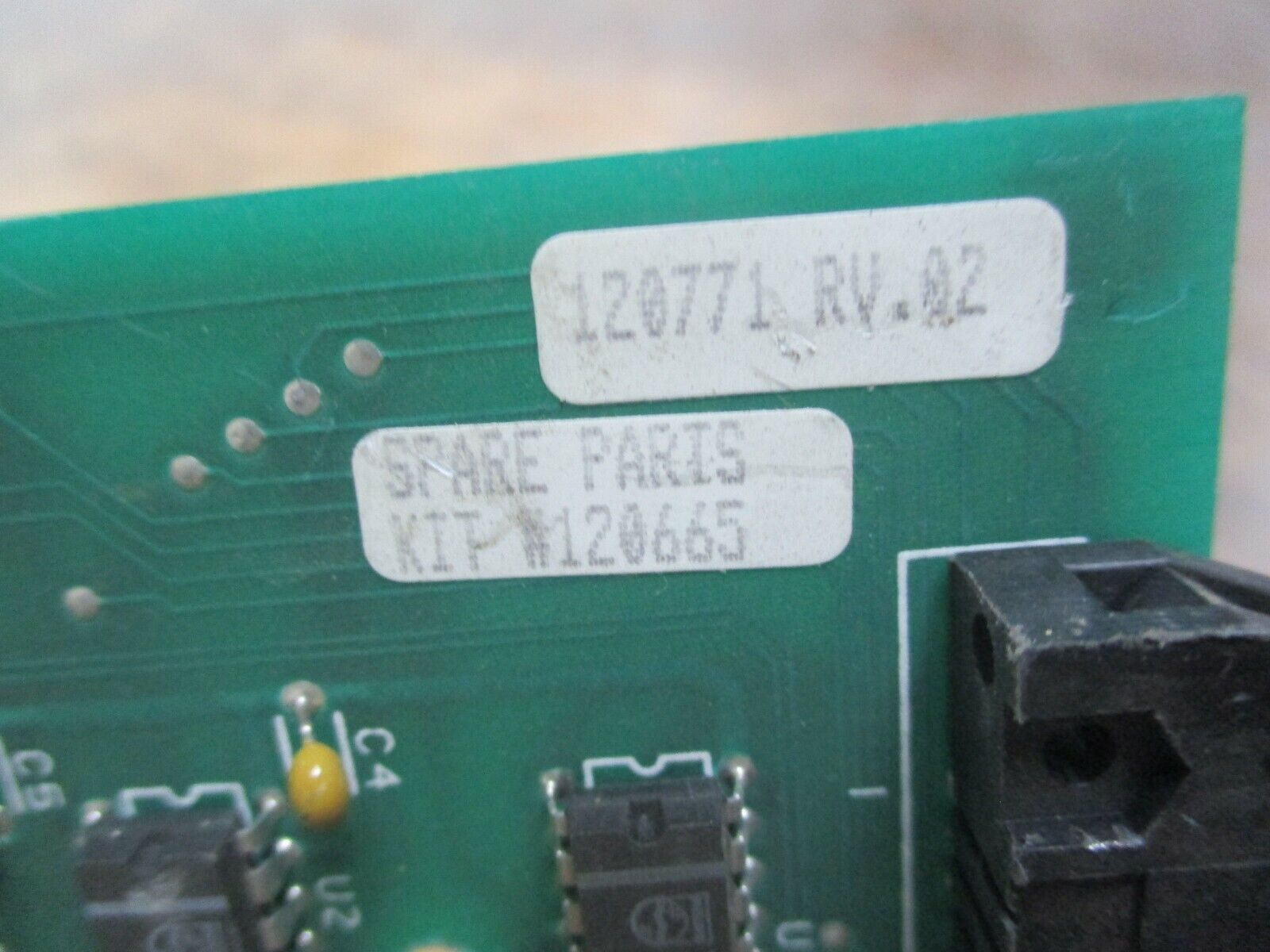 Allen-Bradley Drive Interface Board 120771 RV. 02 Used