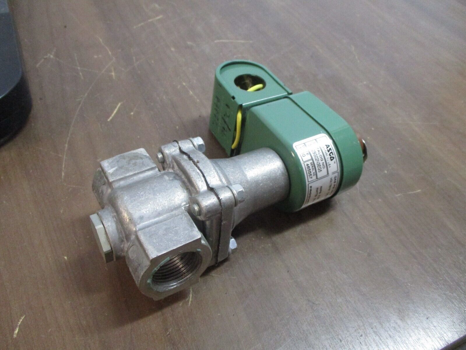 Asco Solenoid Gas Valve S262SG02N3EG5 30 PSI Max 120V 60Hz Used
