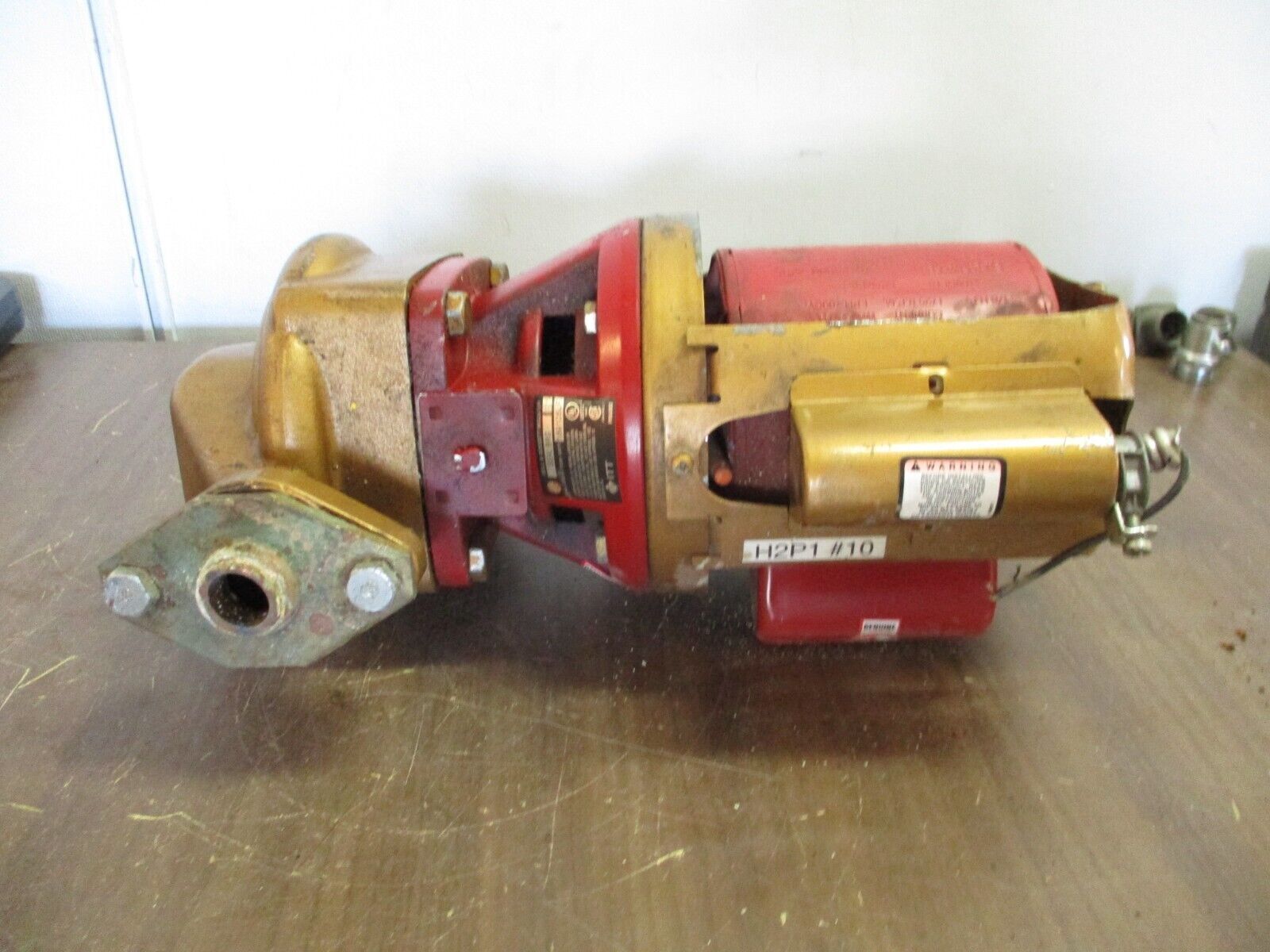 Bell & Gossett Bronze Circulator Pump P00230 1/6HP 1725RPM Used
