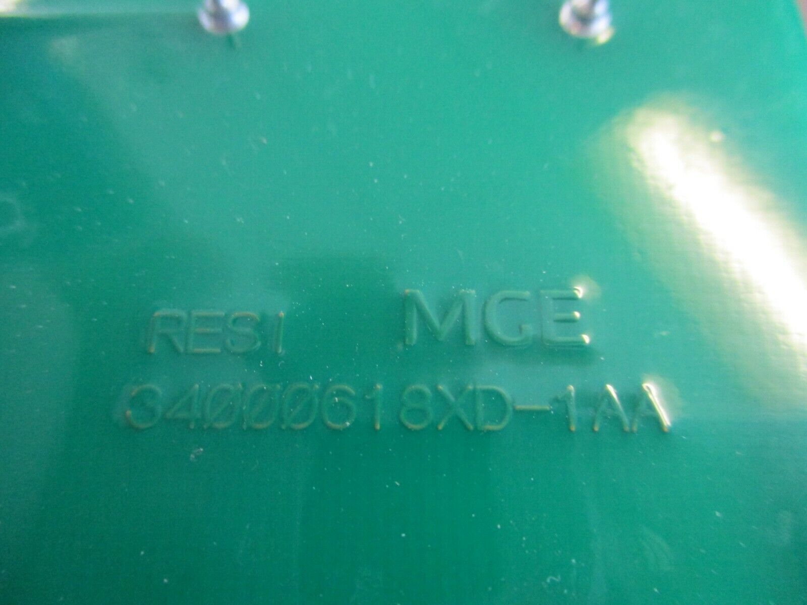 MGE RESI Resistor Board 34000618XD-1AA Used
