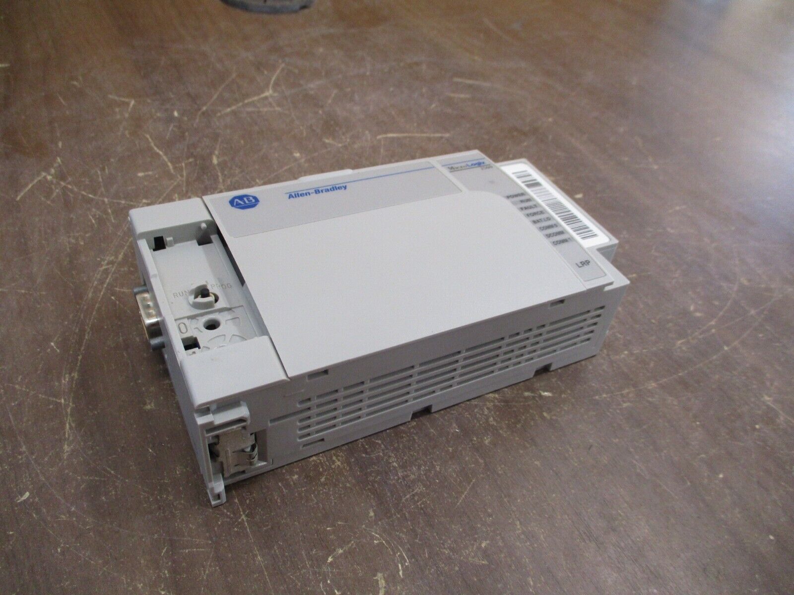 Allen-Bradley MicroLogix 1500 Processor Unit 1764-LRP Ser. C Rev. F FRN 11 Used