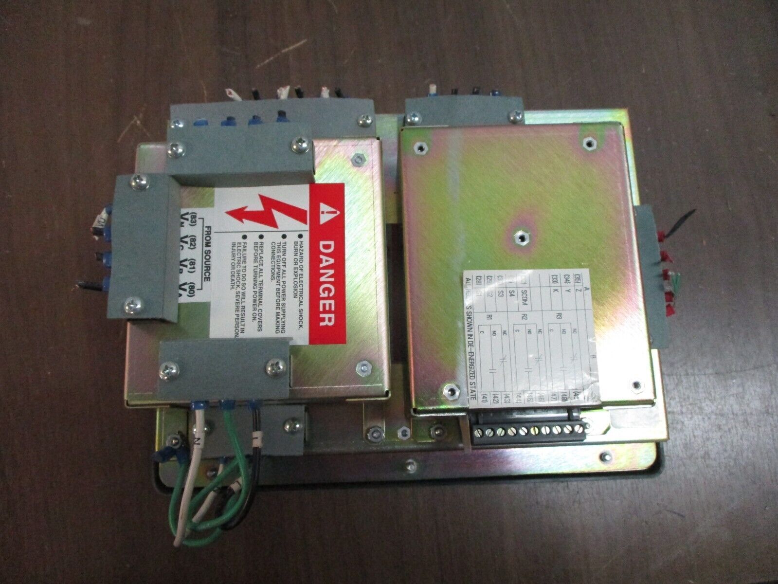 Square D Power Logic Circuit Monitor 3020 CM-2150 w/ 3020 IOM-44 Module Used