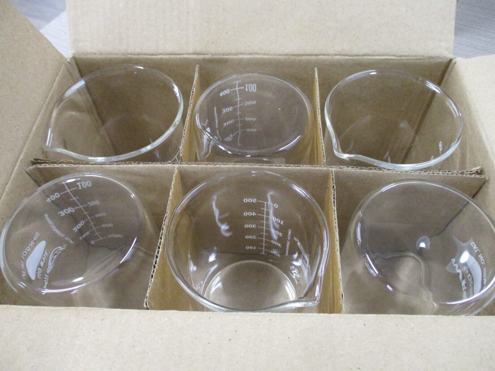 VMR Heavy Duty Low Form Beaker 10536-402 600mL *Box of 6* New Surplus