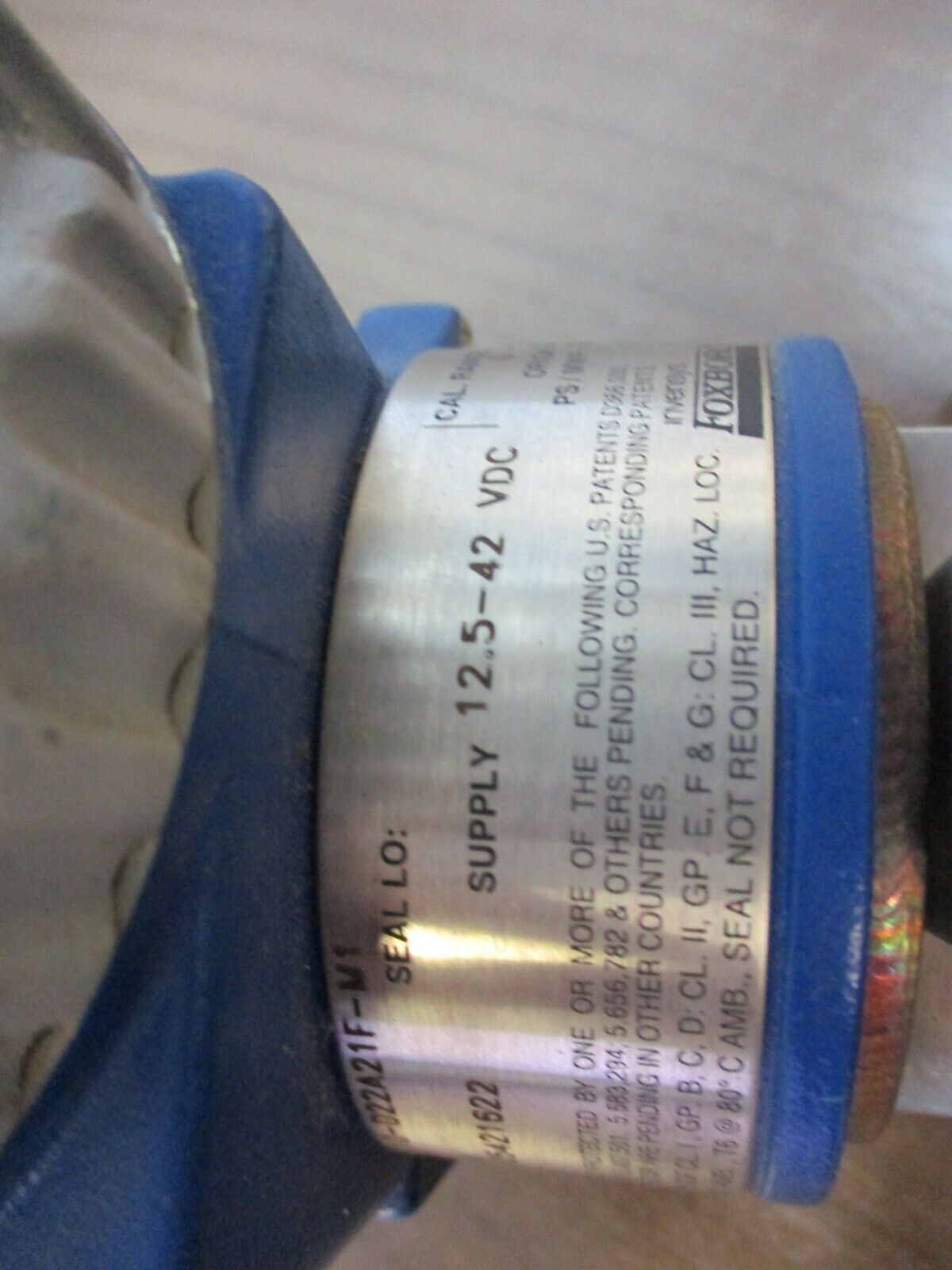 Foxboro, Pressure Transmitter, part#: IDP10- D22A21F-M1, supply: 12.5-42VDC,used
