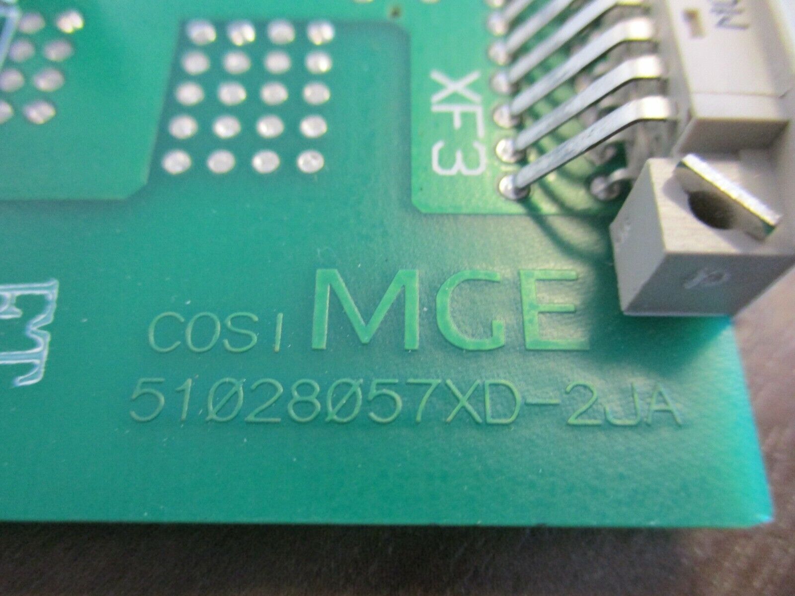 MGE COSI Control Board 51028057XD-2JA Used