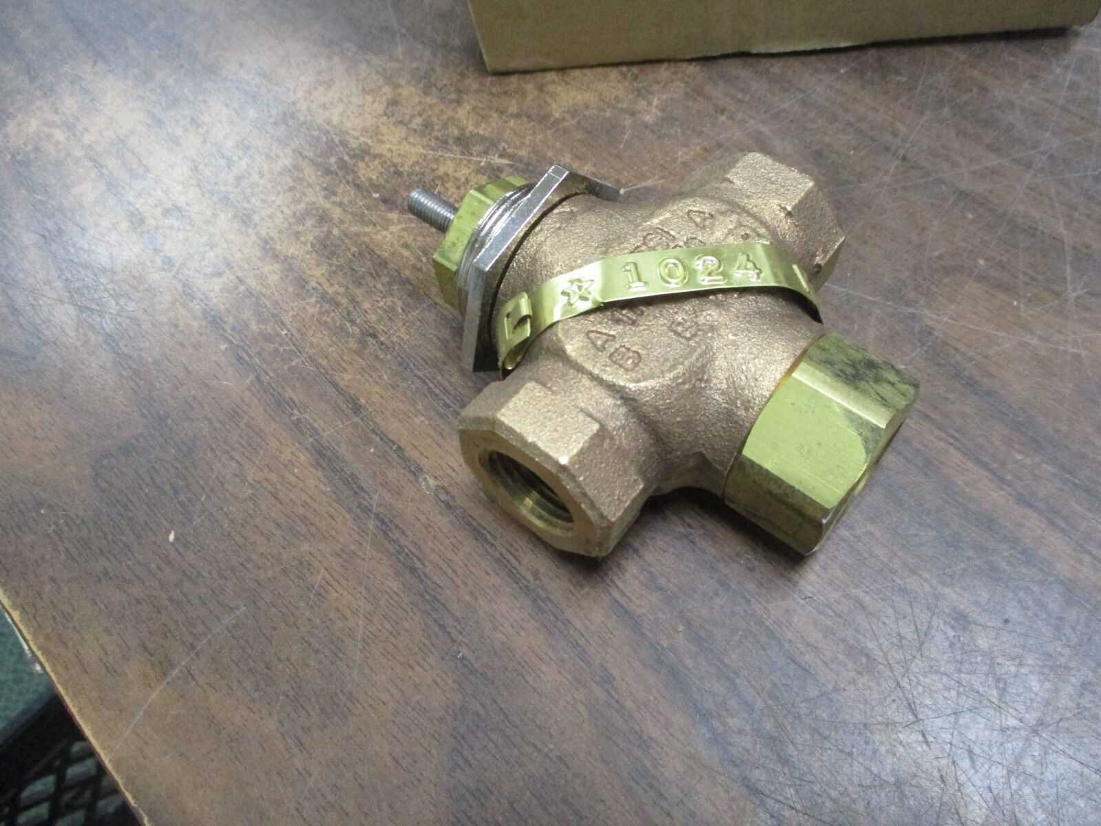 T.A.C. Valve Body VB-7313-0-4-4 1/2" Full Port 3-Way Mixing 4.4Cv Screwed End
