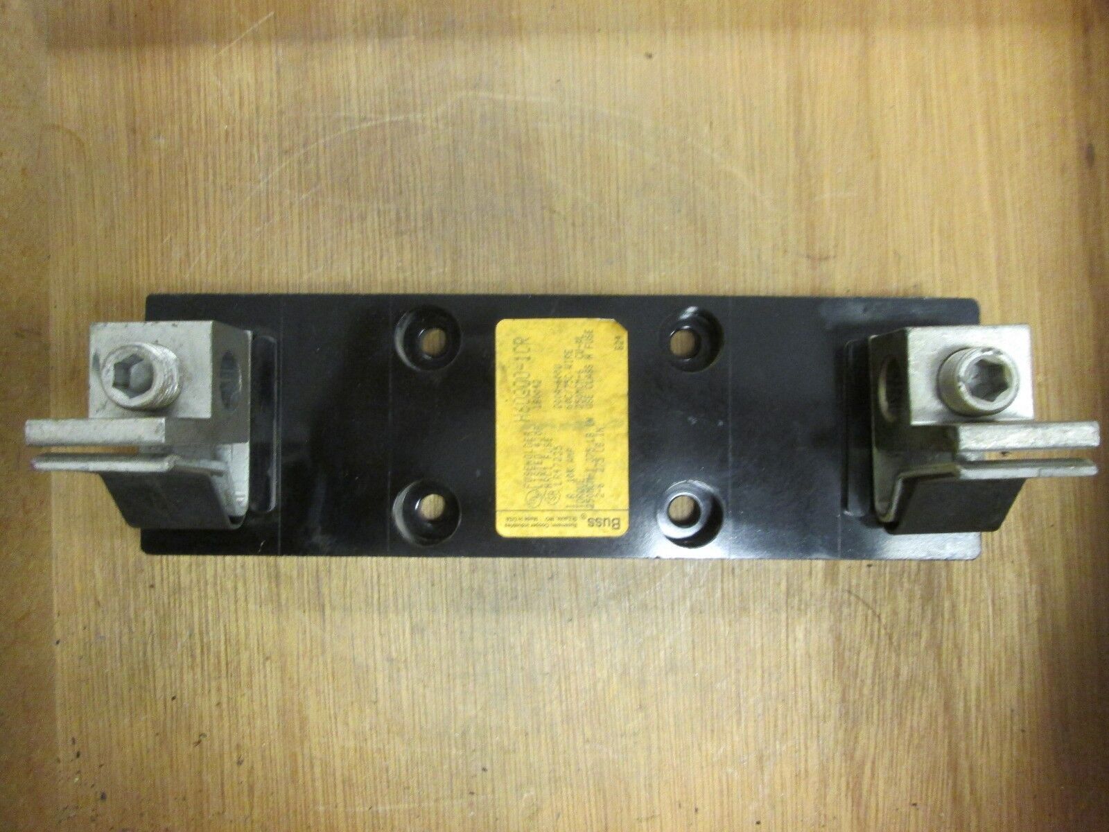 Bussmann Fuse Block H60200-1CR 200A 600V 1P Lot of 3 Used