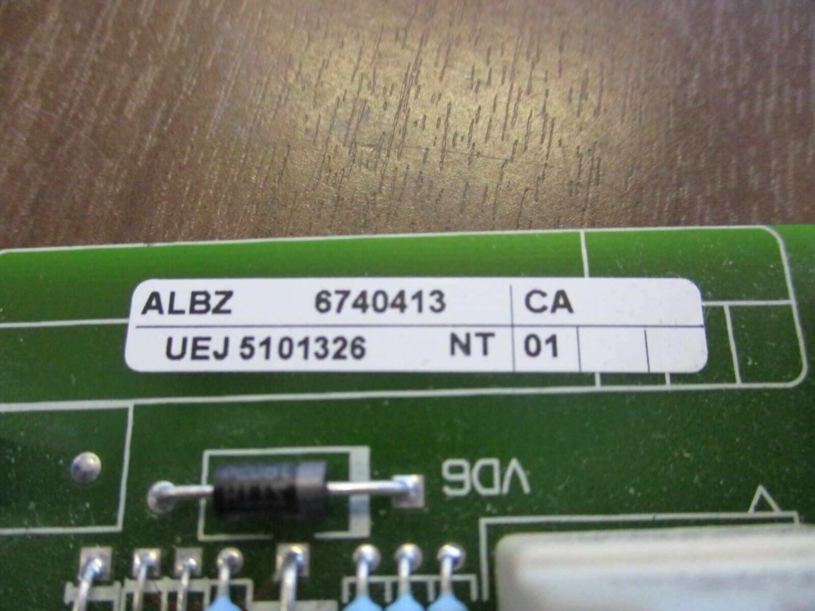 MGE ALBZ Control Board 6740413XD-2CA Used
