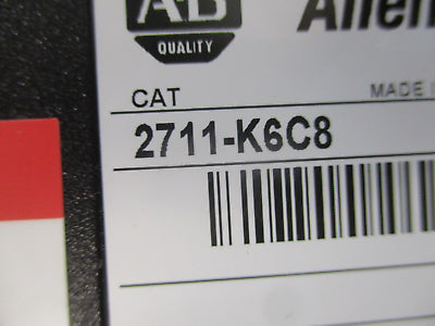 Allen-Bradley Enclosed Panelview 600 2711-K6C8 Ser. C FRN 4.46 Used