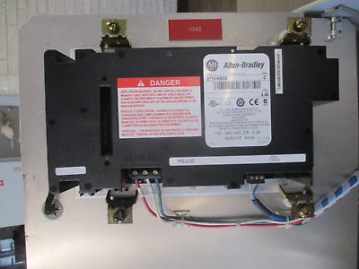 Allen-Bradley Enclosed Panelview 600 2711-K6C8 Ser. C FRN 4.46 Used
