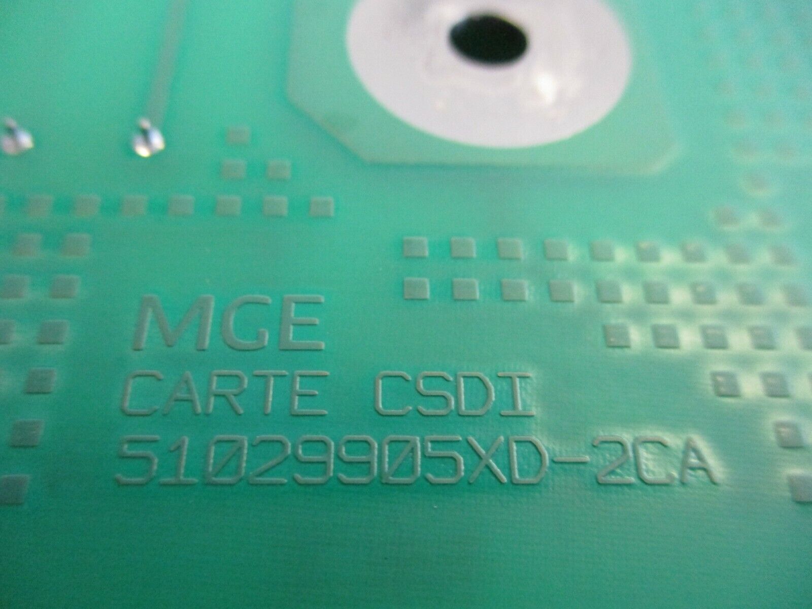 MGE CSDI Control Board 51029905XD-2CA Used