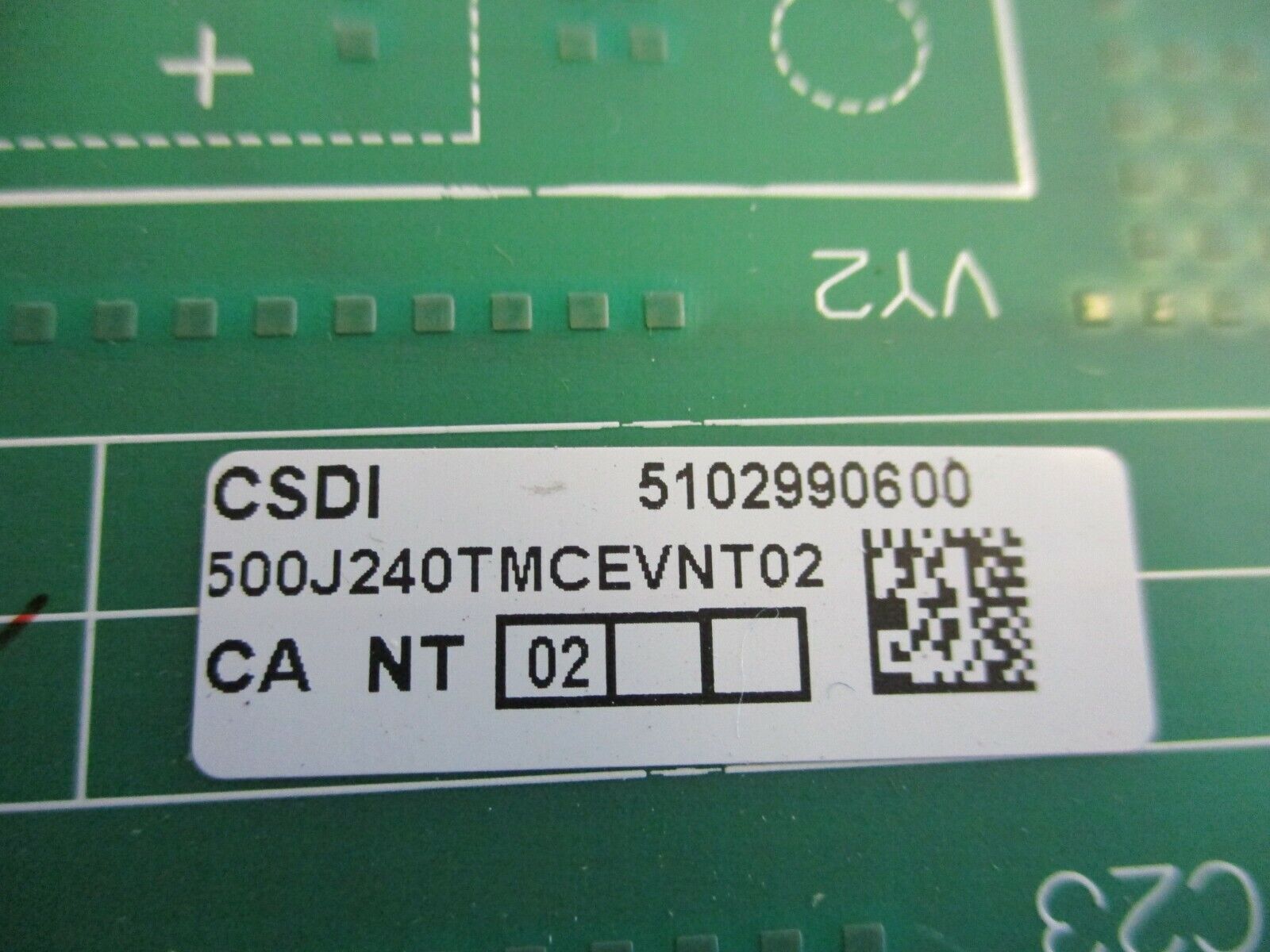 MGE CSDI Control Board 51029905XD-2CA Used