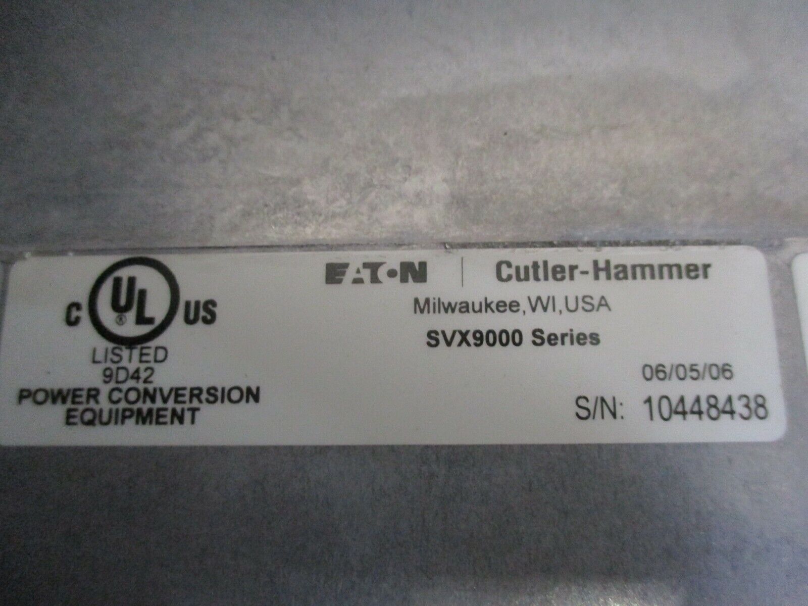 Johnson Controls VSD Series AC Drive VS015210A-00000 15HP 3Ph Used