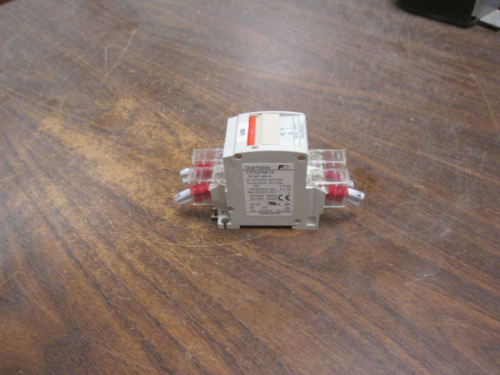Fuji Electric Circuit Protector CP32FM/15 15A 2P 240V Used