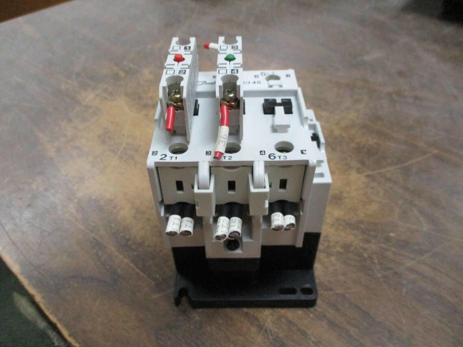 Danfoss Contactor CI 45 110V Coil 80A 600V w/ (2) Aux Contact Used