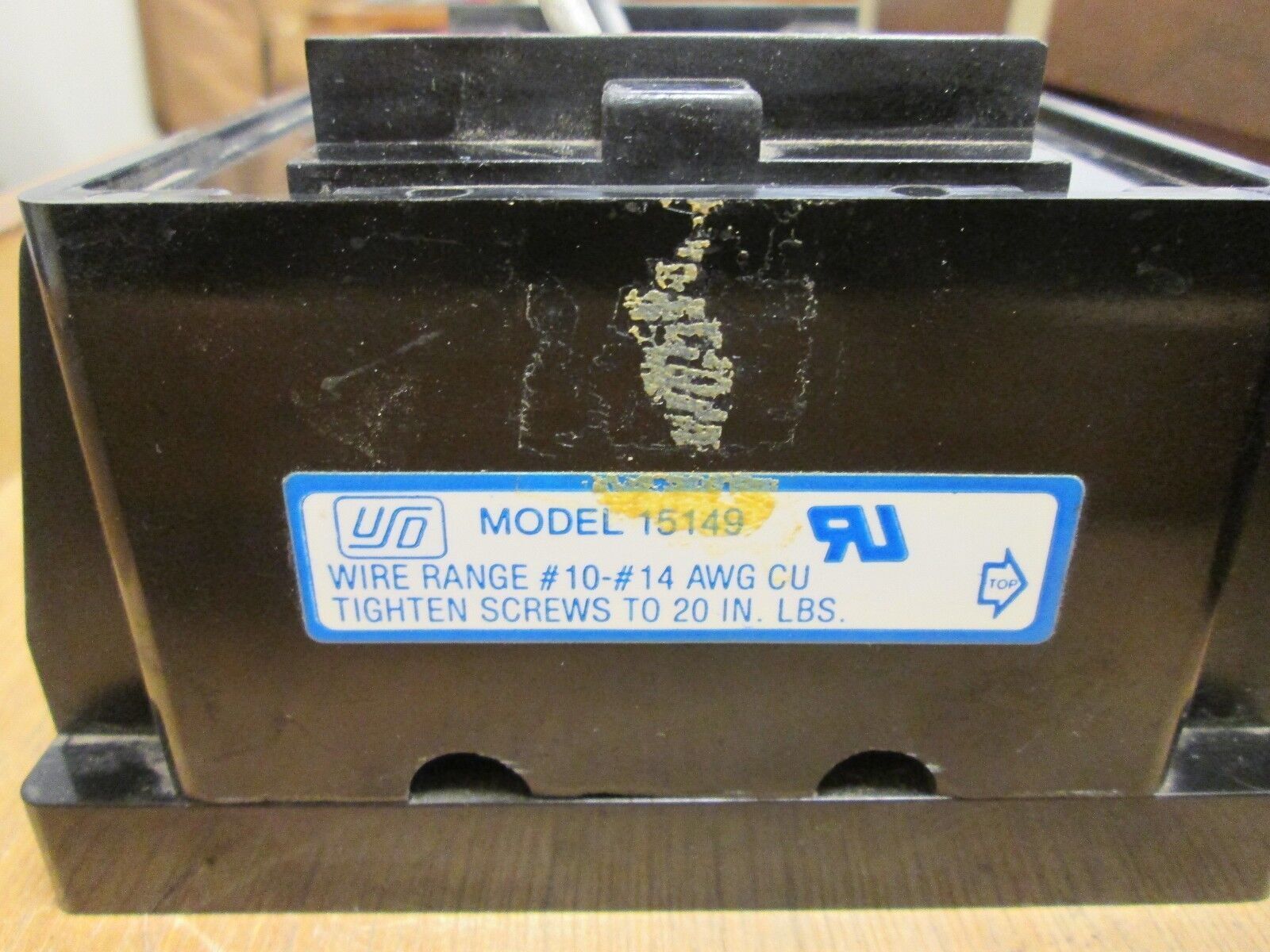 USD / Bussmann Fuse Pullout Block 15149 30A 600V 3P Used