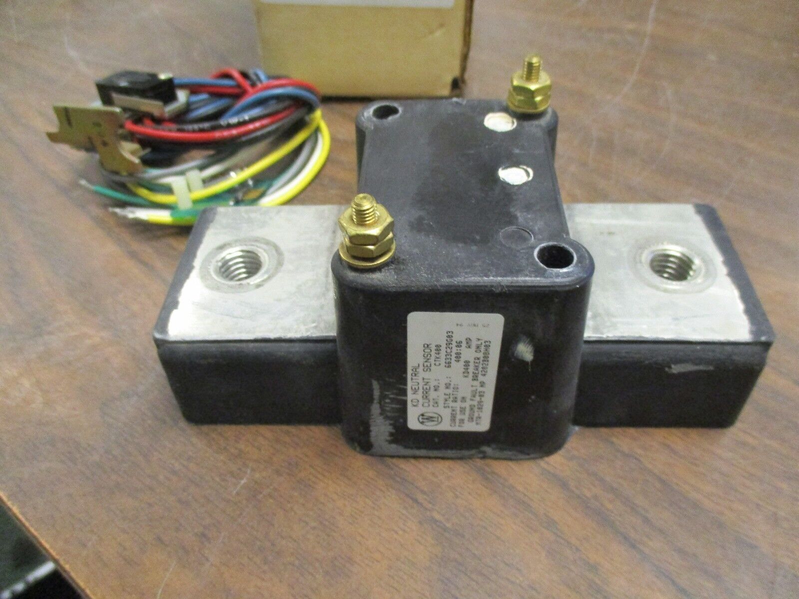 Westinghouse Neutral Current Sensor CTK250 Ratio 250:6A New Surplus