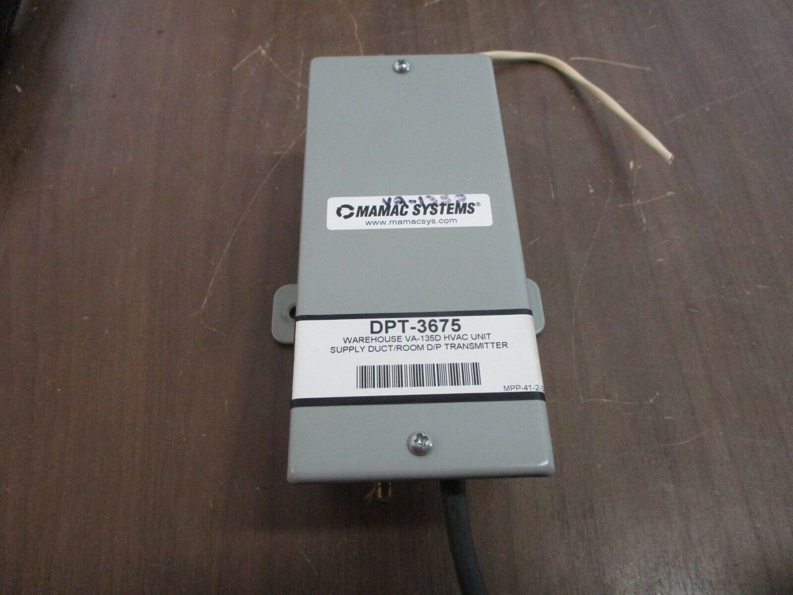 Mamac Pressure Transducer PR-274-R3-MA 12-40VDC Supply 4--20mA Output Used