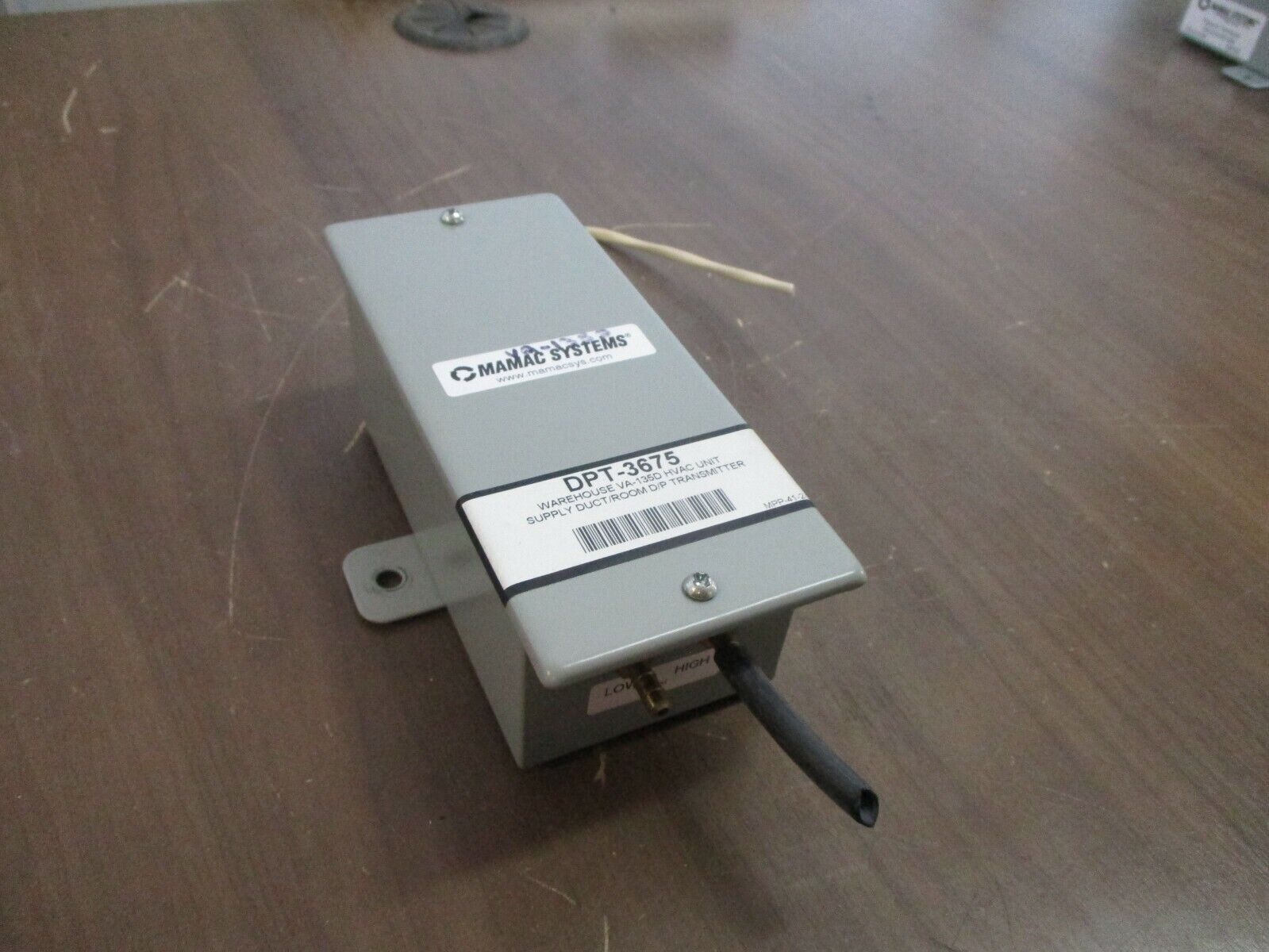 Mamac Pressure Transducer PR-274-R3-MA 12-40VDC Supply 4--20mA Output Used