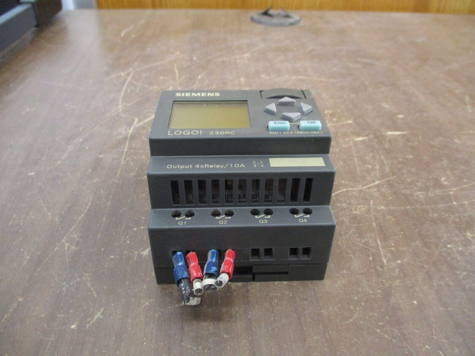 Siemens LOGO! 230RC Logic Module 6ED1 052-1FB00-0BA1 115/120V 230/240V Used