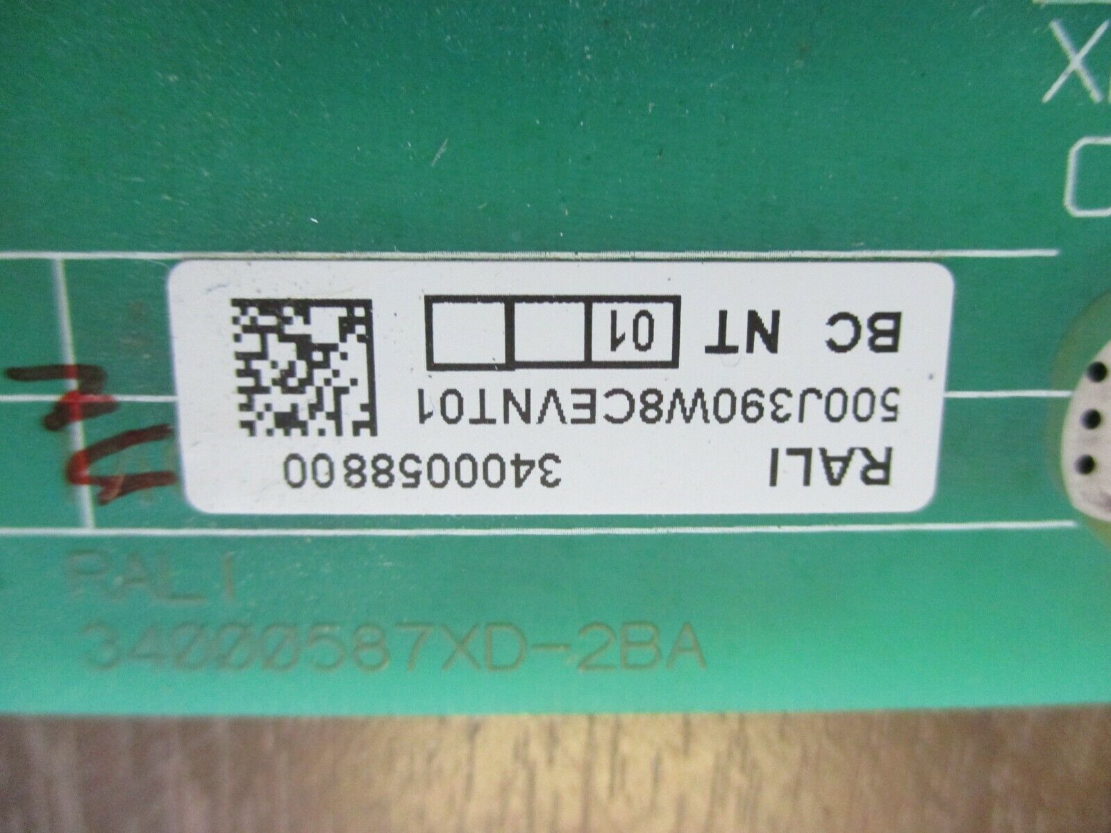 MGE RALI Control Board 34000587XD-2BA Used