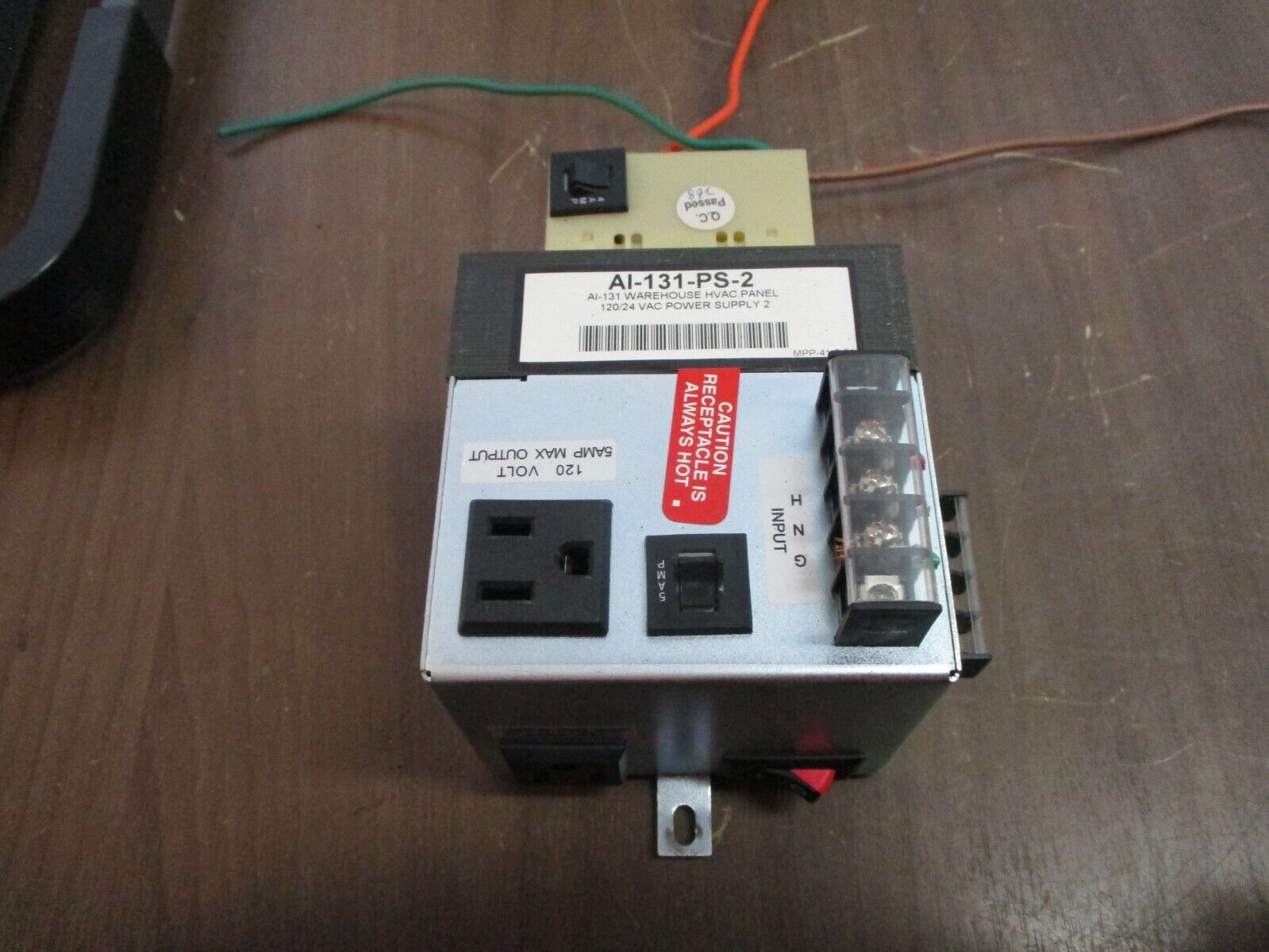 Misc. Brand Power Supply MPP-41-2-34 120/24VAC Used