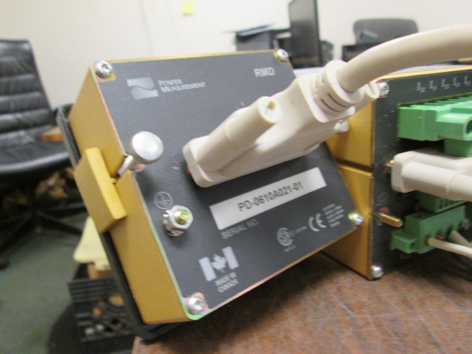Power Measurement 7350 ION Meter P7350R3B0B0E0A0A 95-240V 0.3A 47-440Hz Used