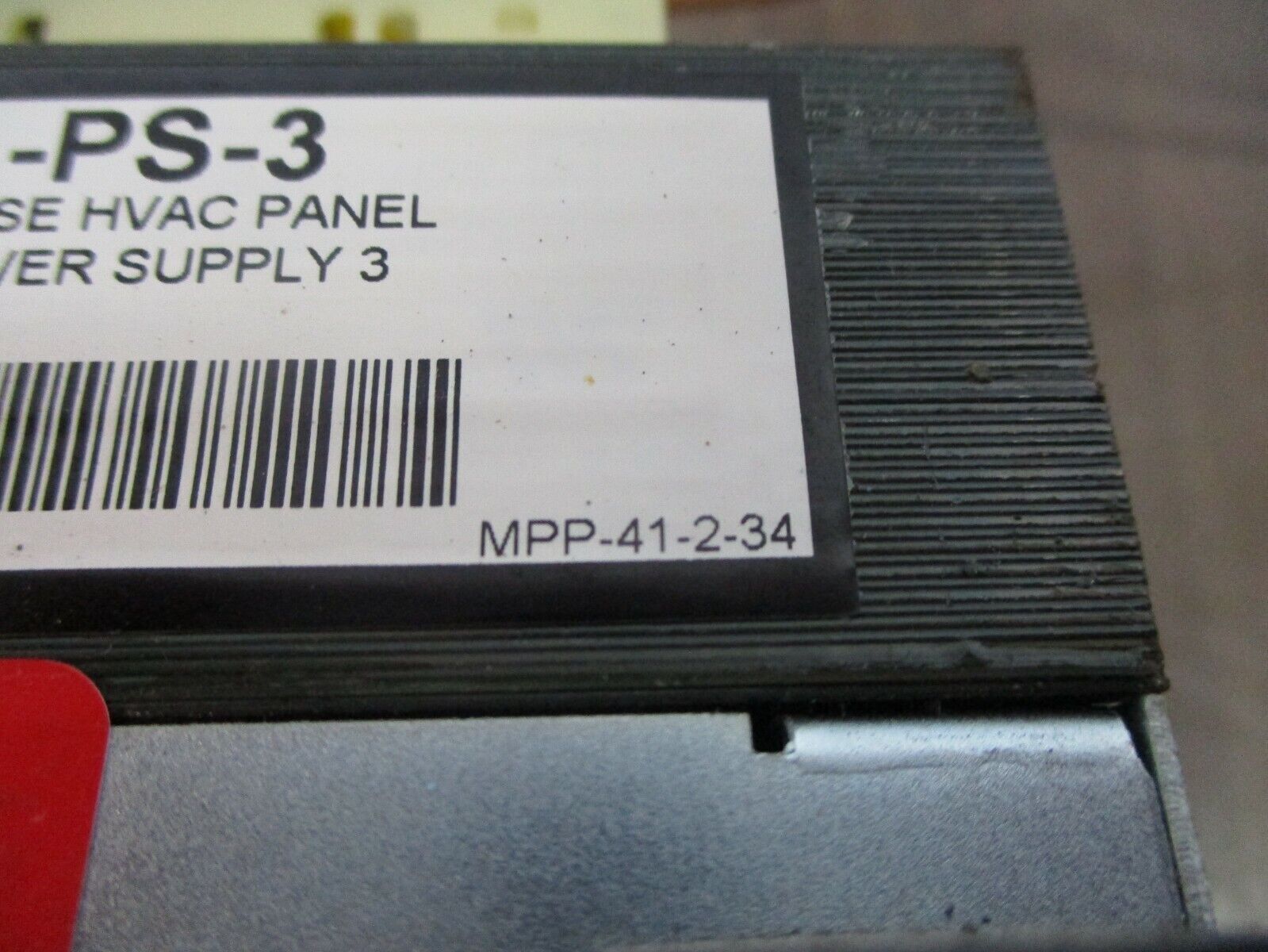 Misc. Brand Power Supply MPP-41-2-34 120/24VAC *Missing Terminal Cover* Used