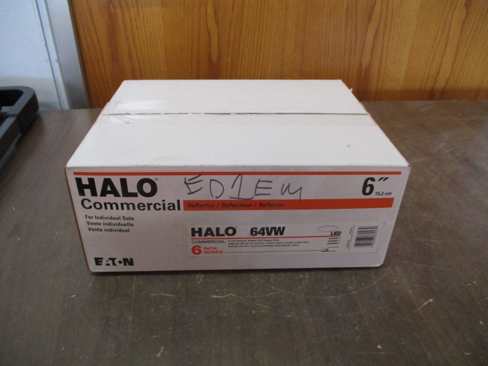 Eaton Halo Commercial LED Reflector 64VW 6" Shallow Self Flanged White