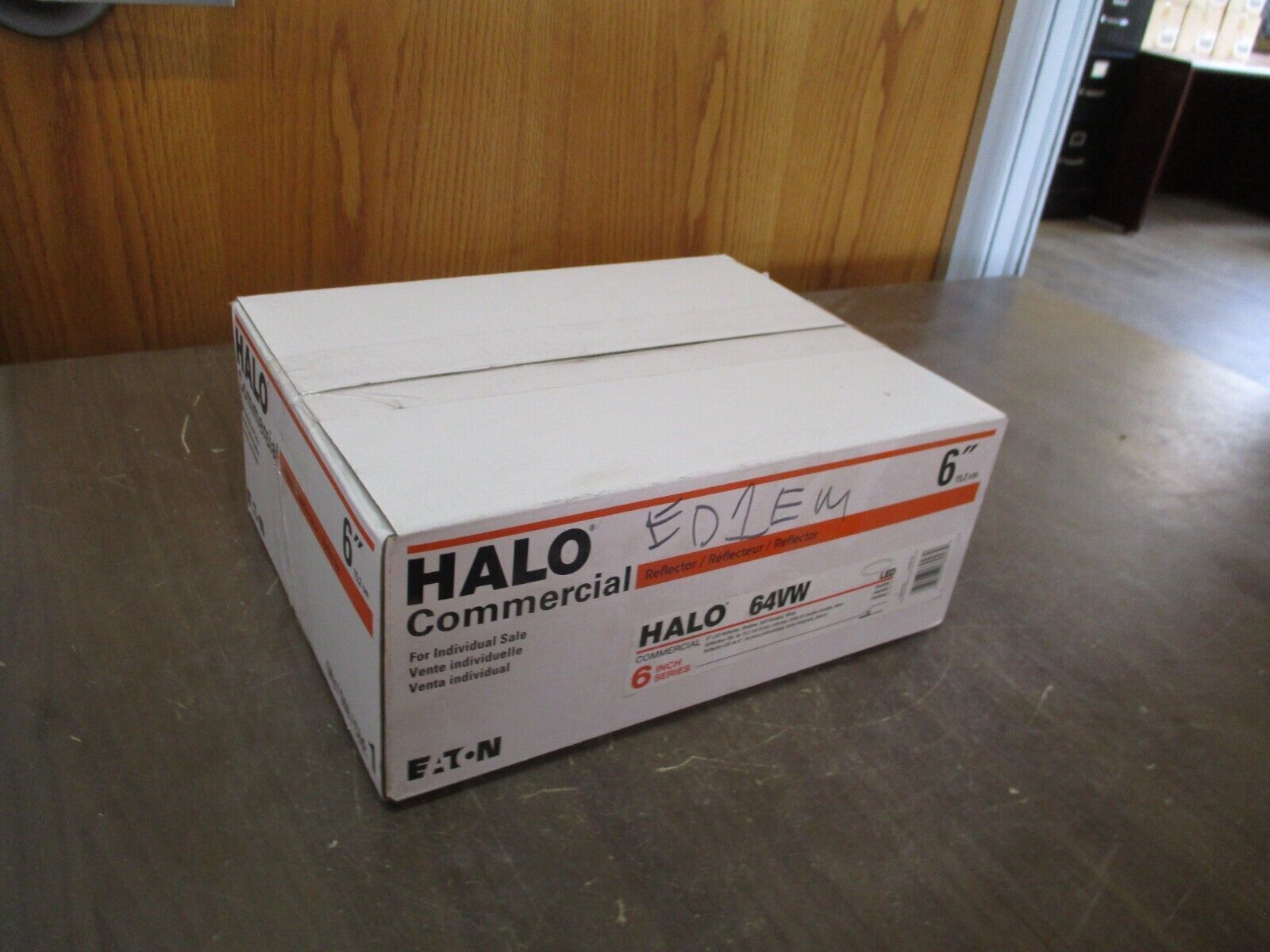 Eaton Halo Commercial LED Reflector 64VW 6" Shallow Self Flanged White