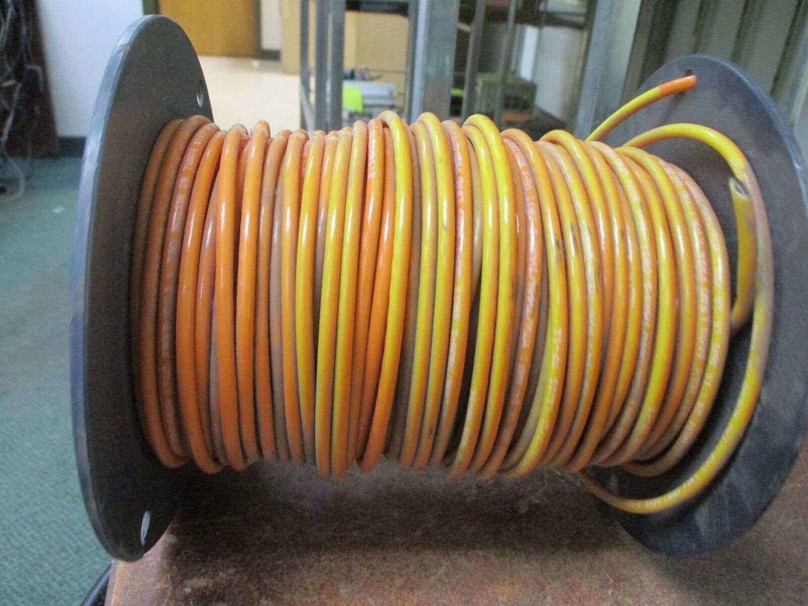 United Copper 10 AWG Wire GR11 VW-1 600V Orange Length: Approx 137Ft New Surplus