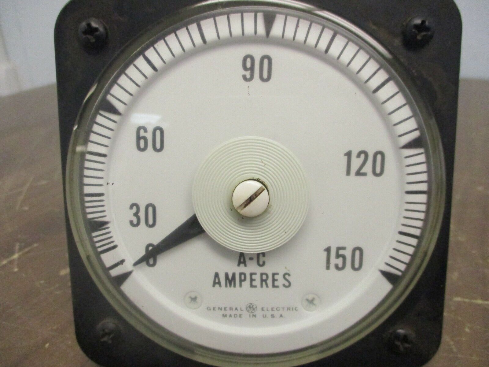 GE AB40 AC Ammeter 50-103131LSPZL Range: 0-150A Used