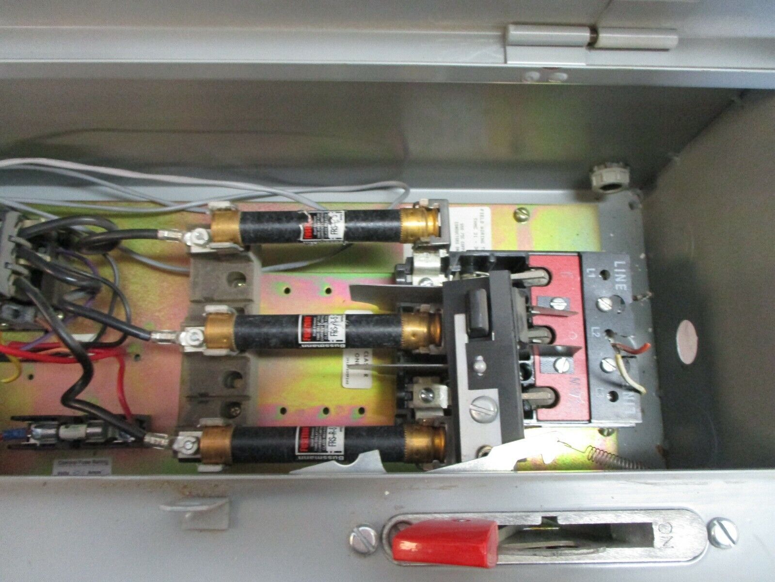 Siemens Fusible Size 1 Combination 3TB44 120V Coil Used