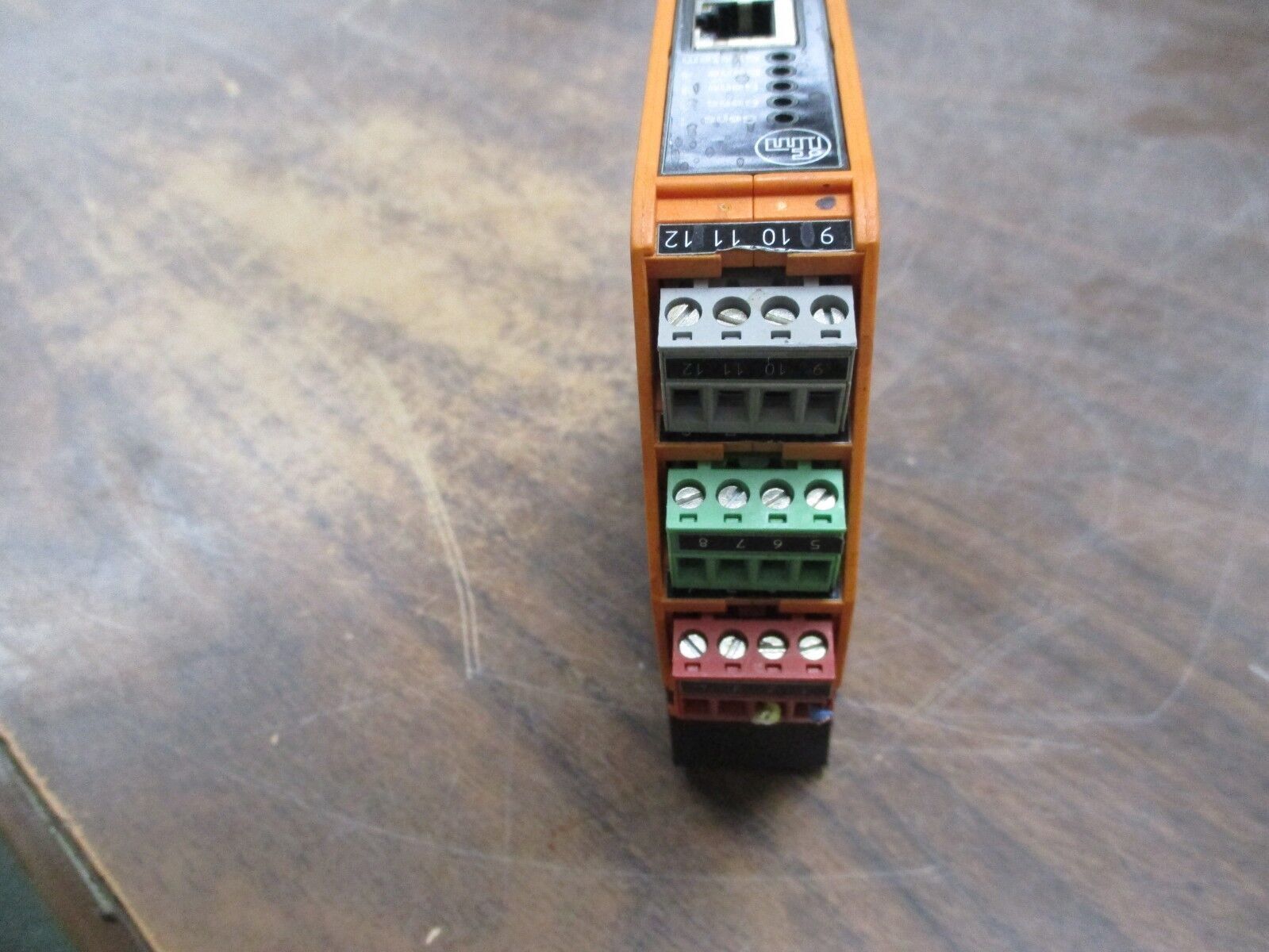 IFM Vibration Sensor Diagnostic Module VSE001 10-32VDC 4-20mA Used