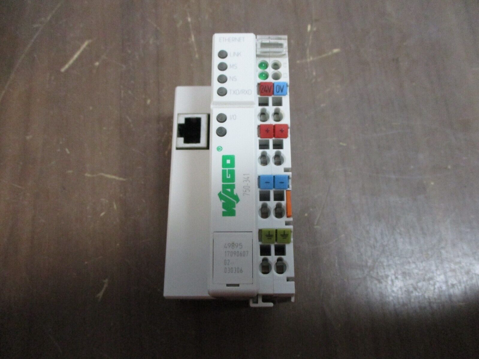 Wage TCP/IP Fieldbus Coupler 750-341 10/100mBit Used