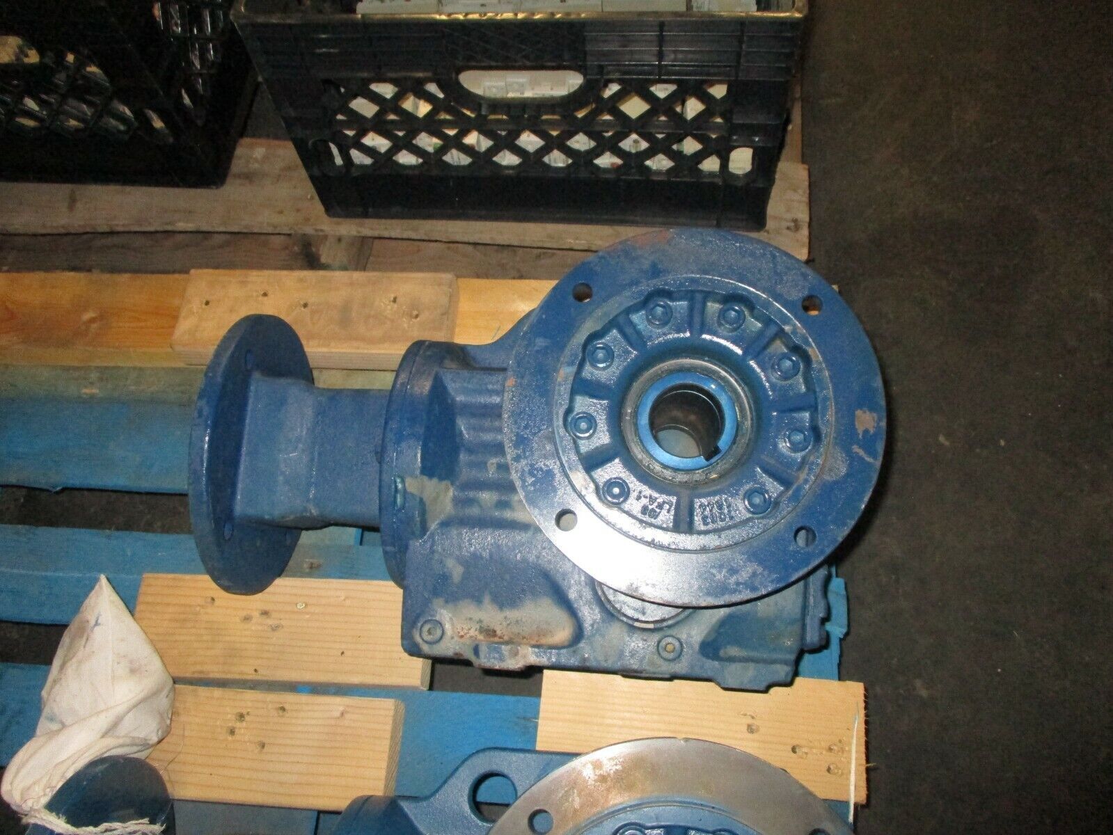Sew-Eurodrive Helical Bevel Gear KAF77AM182 Ratio 9.56:1 Input: 1750RPM Used