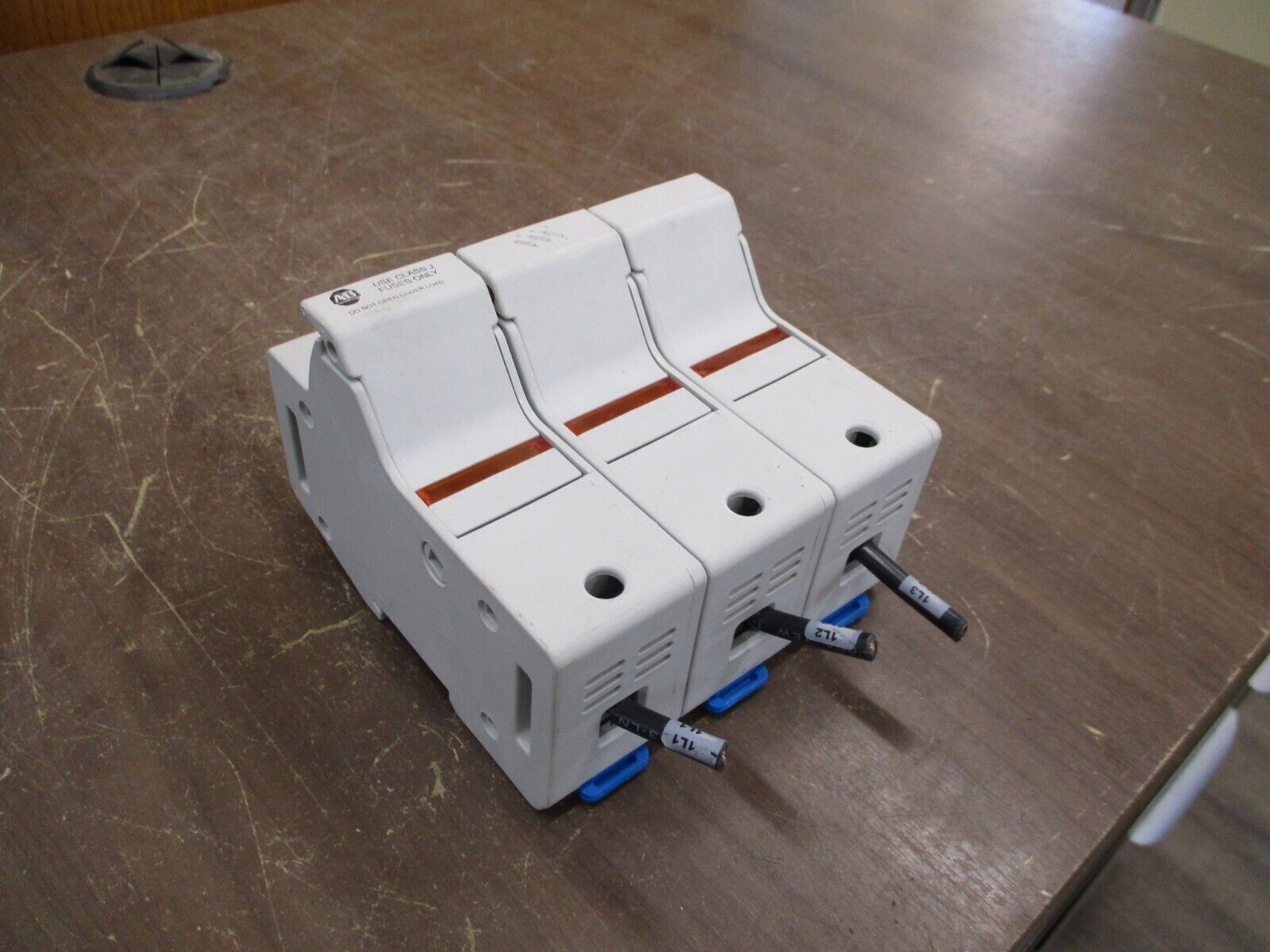 Allen-Bradley Fuseholder 1492-FB3J60-L 60A 600V 3P Used