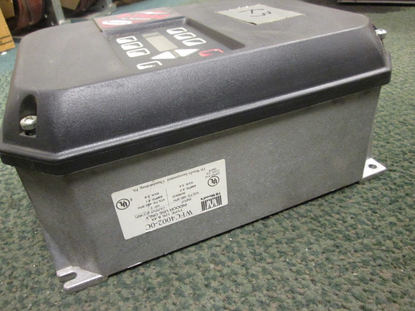 TB Wood's AC Drive WFC4002-0C 2HP Used