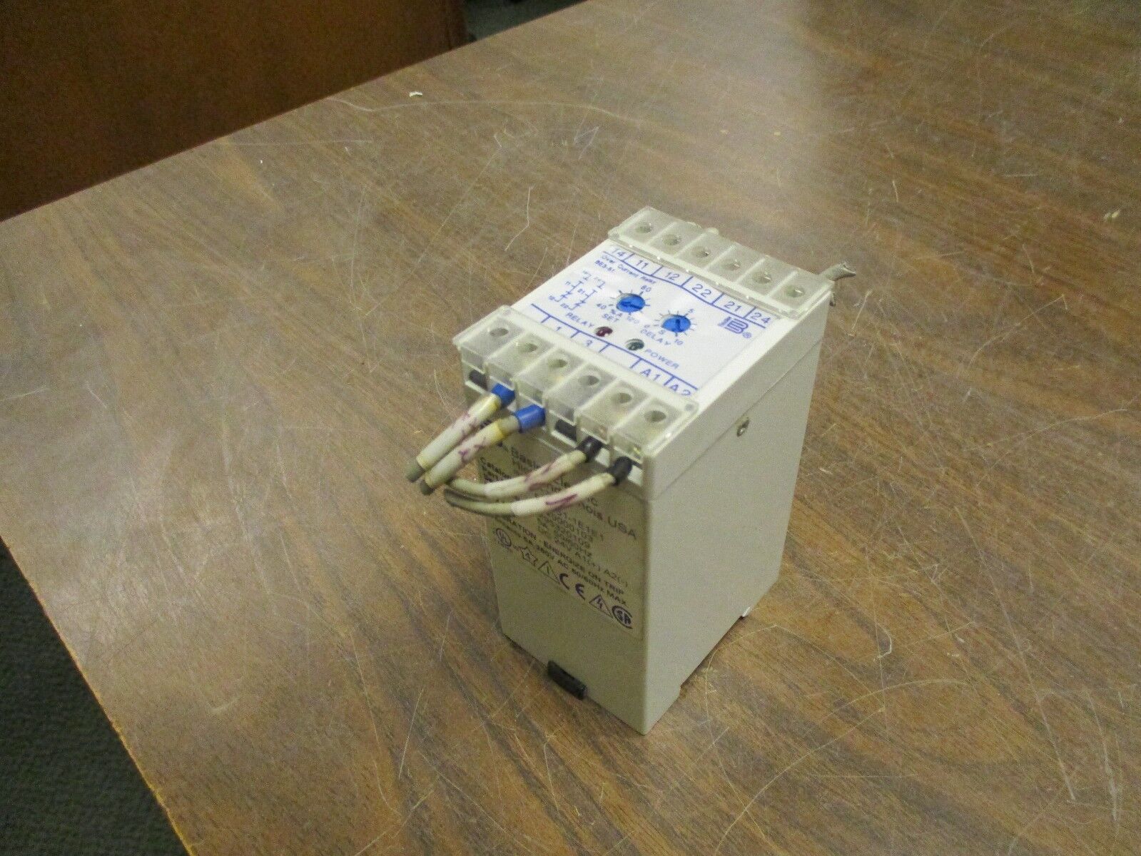 Basler Electric Overcurrent Relay BE-51-1E1E1 5A 50/60Hz Used
