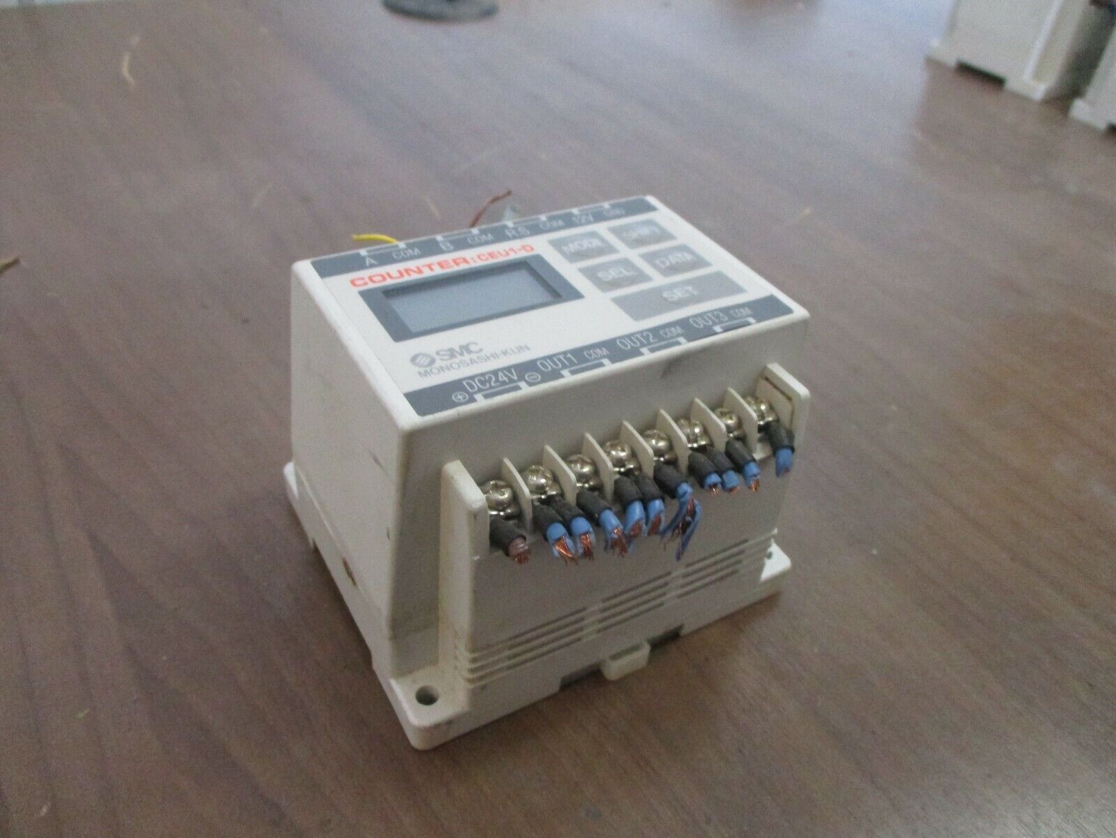 SMC Counter Module CEU1-D 3-Point 24VDC Used
