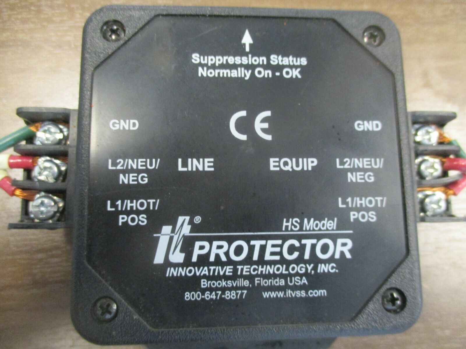 Innovative Technology IT Protector HS Model Surge Suppressor HS-120-10A Used